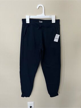 Lee Boys Navy Blue Fleece Jogger Pants Medium NWT Sweatpants